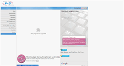 Desktop Screenshot of budgetconsulting-online.de